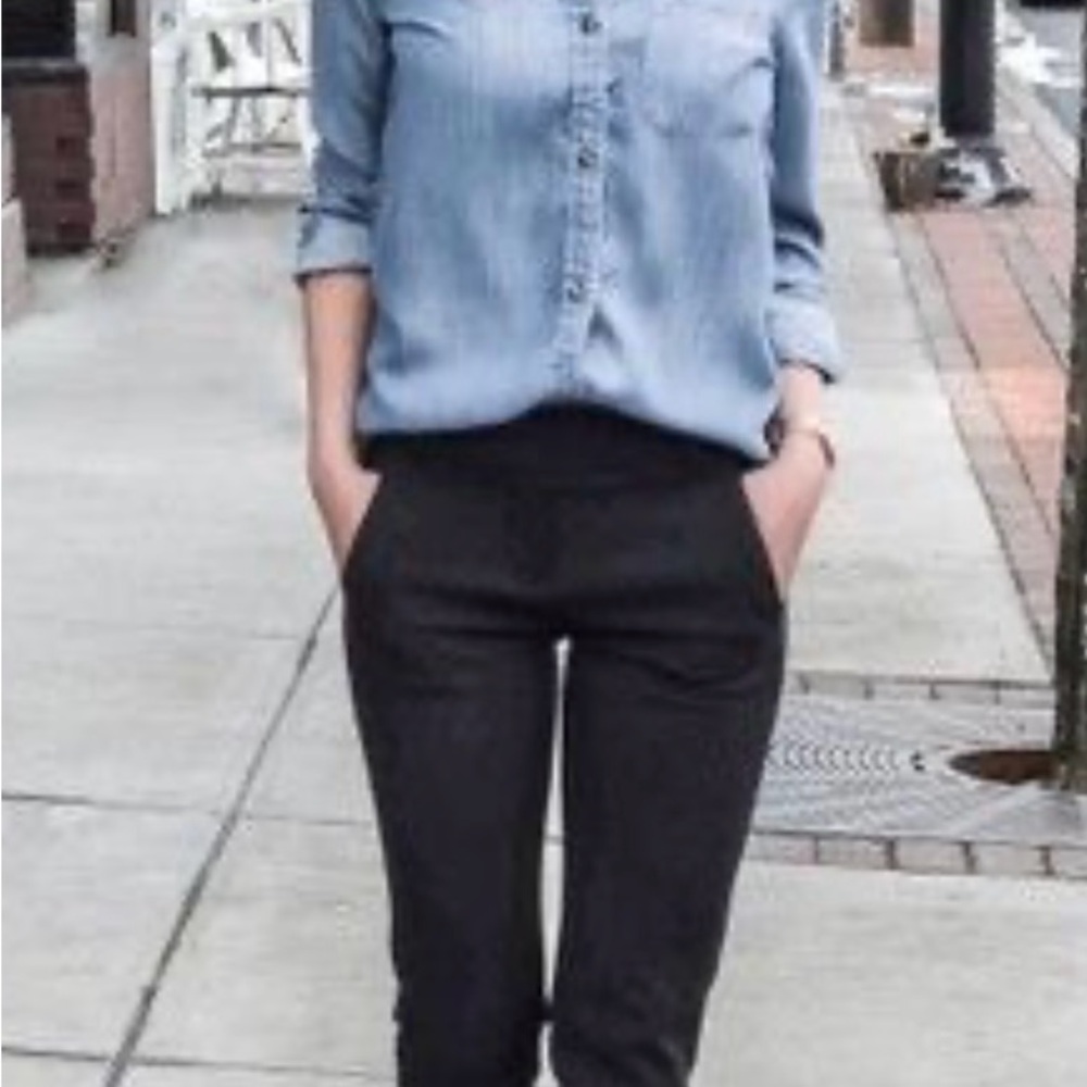 J. Crew Cameron-Black Women's Pants. Size 12p. Excellent condition